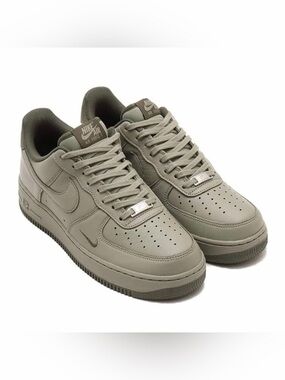 Nike Air Force 1 ‘07 LV8 Mini Swoosh - Light Army - Mens Size 6 - (HM9483-300)